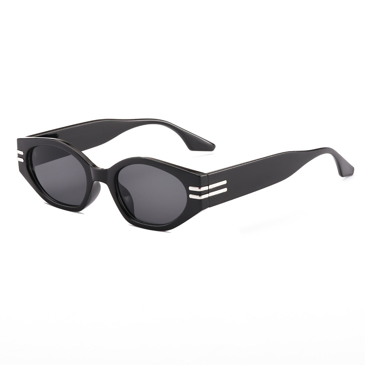 Wholesale PC Cat Eye Square Frame Sunglasses